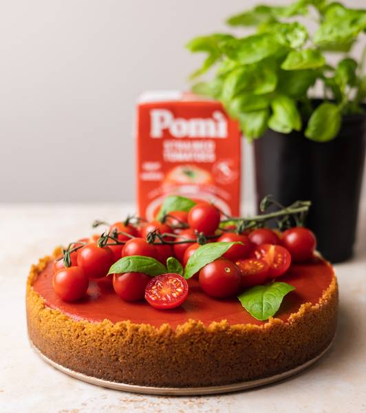 Vegan Tomato Cheesecake