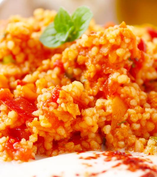 Couscous with tomato - Morocco