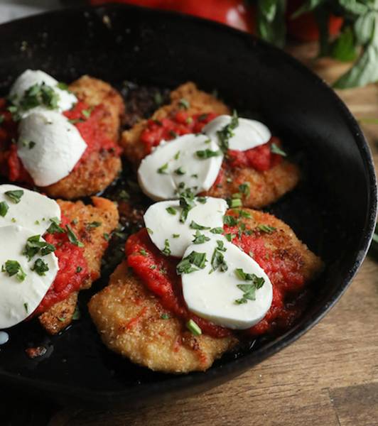 Keto Chicken Parmesan