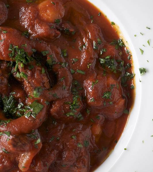 Octopus in Tomato Sauce