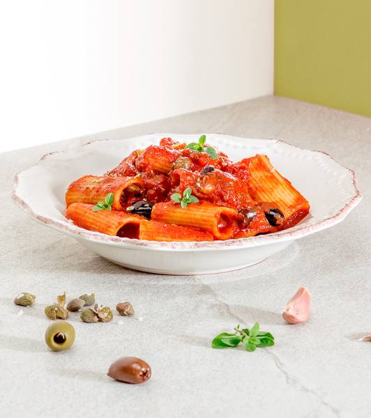 Rigatoni alla puttanesca