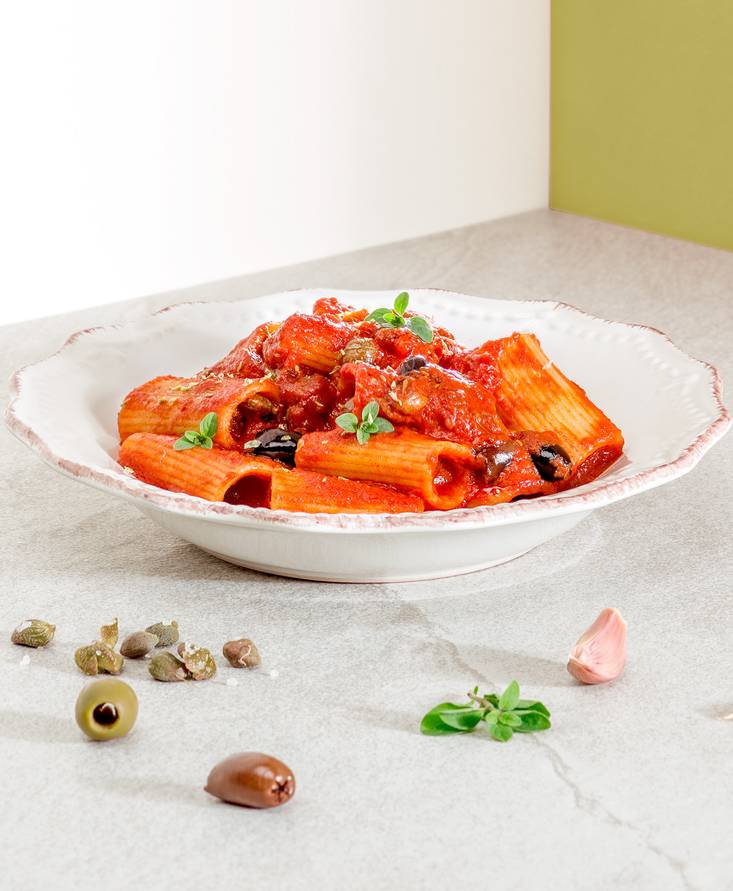 Rigatoni alla puttanesca