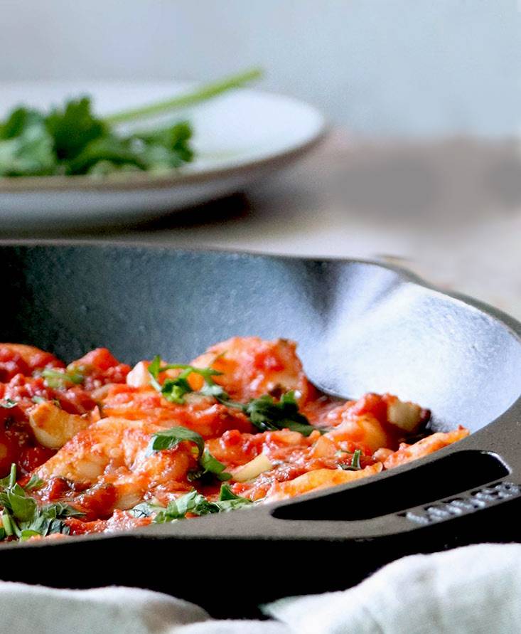 Shrimp in Tomato Sauce