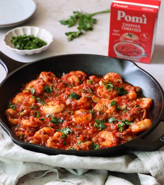 Shrimp in Tomato Sauce