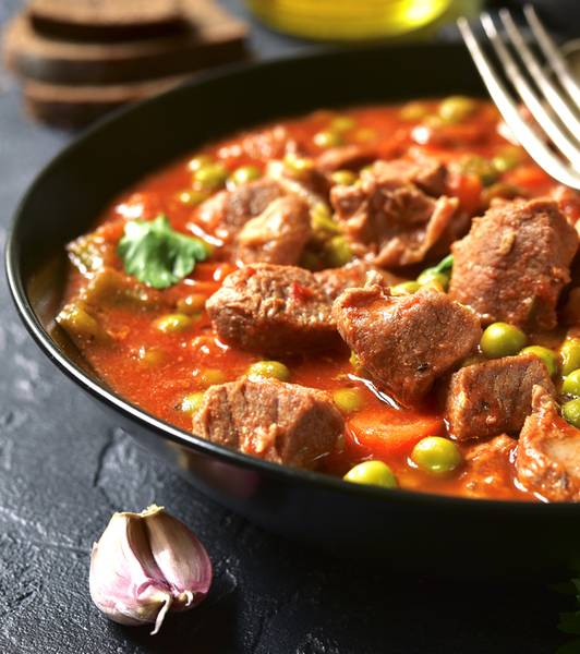 Veal and Peas Stew