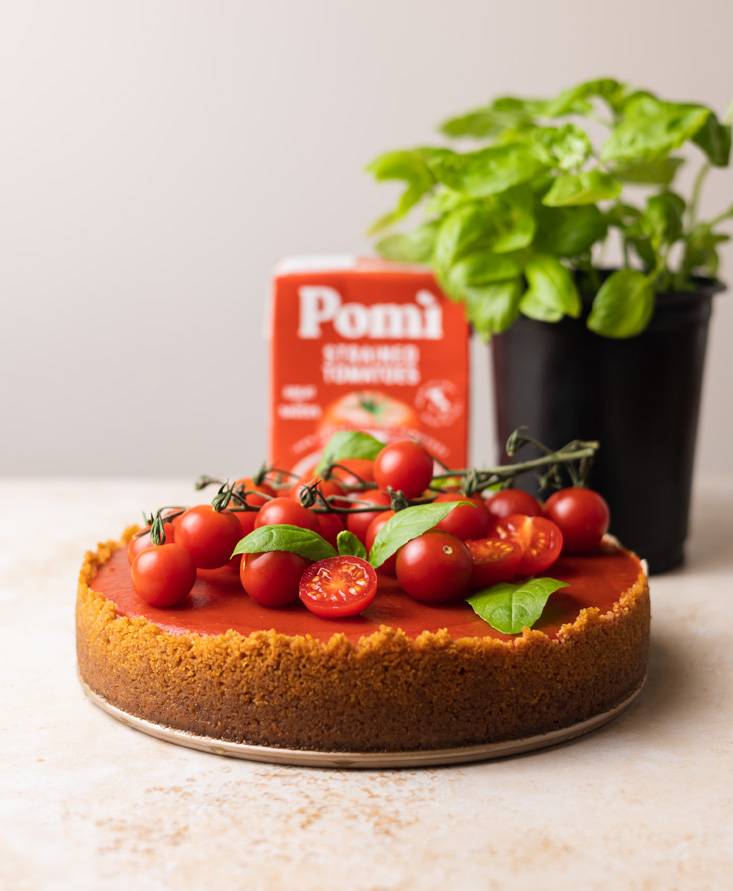 Vegan Tomato Cheesecake
